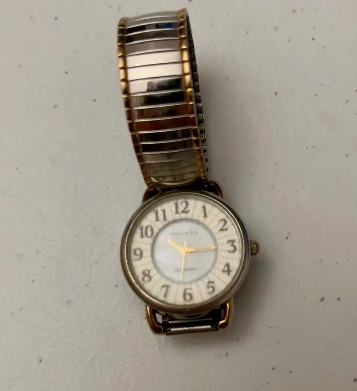 Spiderweb Indiglo Night Glow Two Tone Ladies Analog Watch - Image 2