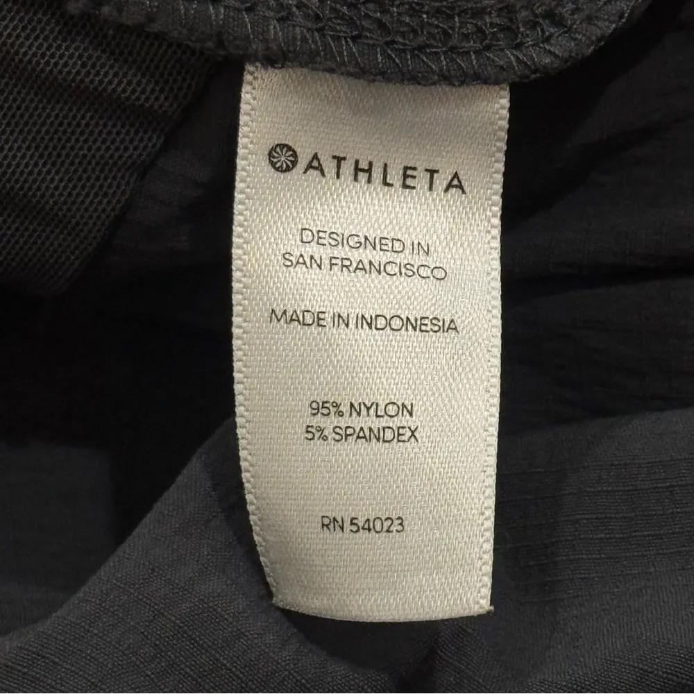 Athleta‎ Slate Blue Textured Joggers Women’s Size 2 - Image 8