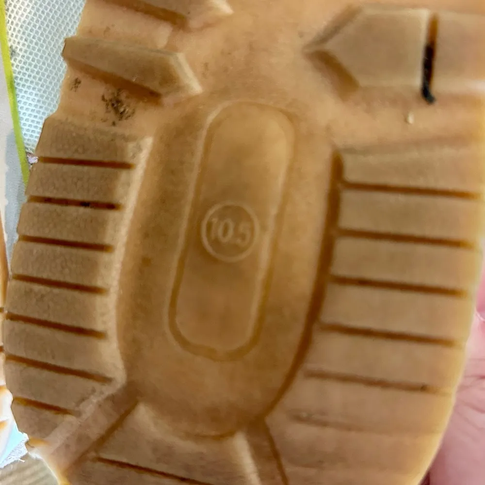 J. Crew Factory Women’s City Sneakers Pink White Yellow Size 10.5 Used - Image 7