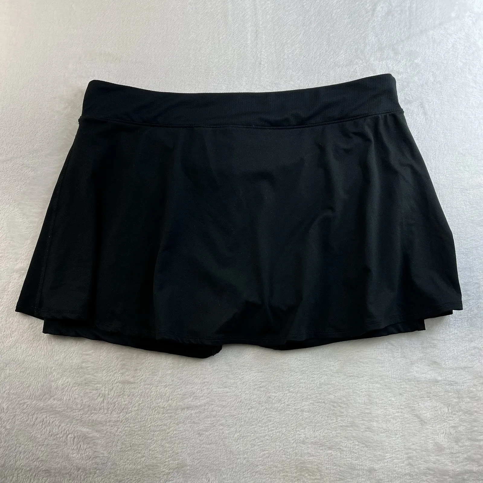 Nike XL Court Dri-FIT Victory Flouncy Skirt Black Tennis Standard Fit Women's - Image 6