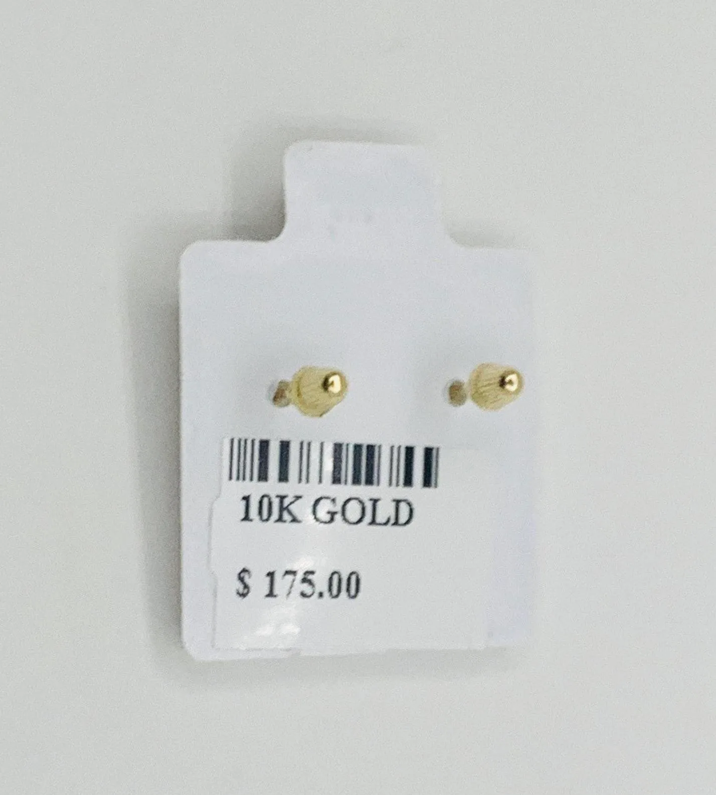 10k solid gold earrings tiny angels ❤️ screw back ❤️ aretes de angel - Image 3