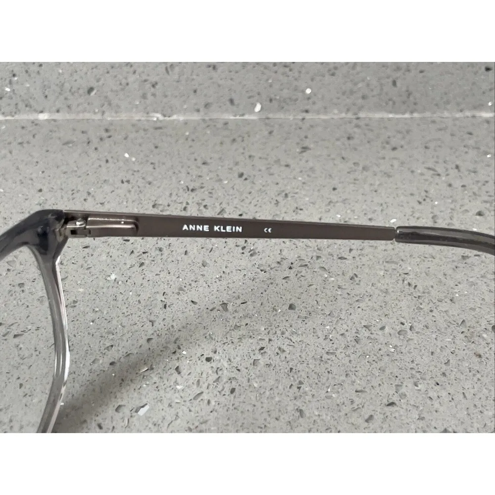 ANNE KLEIN EYEGLASSES FRAMES ONLY AK5060 035 54-16-135 GREY FULL RIM K361 - Image 7