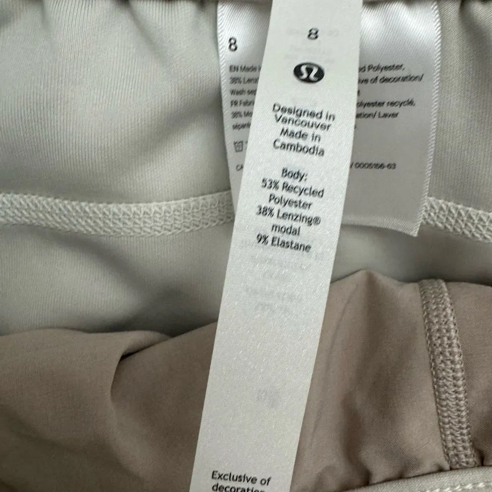 Lululemon  Softstreme High Rise Pants Size 8 Bone - Image 5