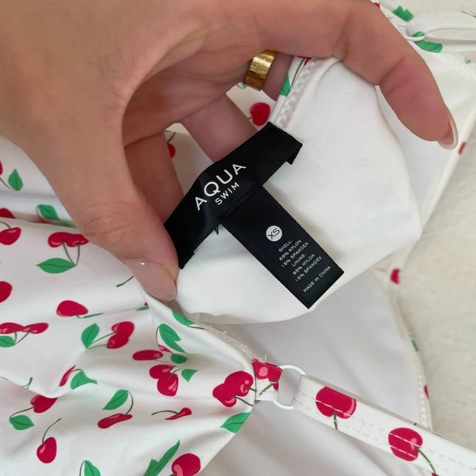 AQUA Maillot Cherries Swimsuit - Image 7