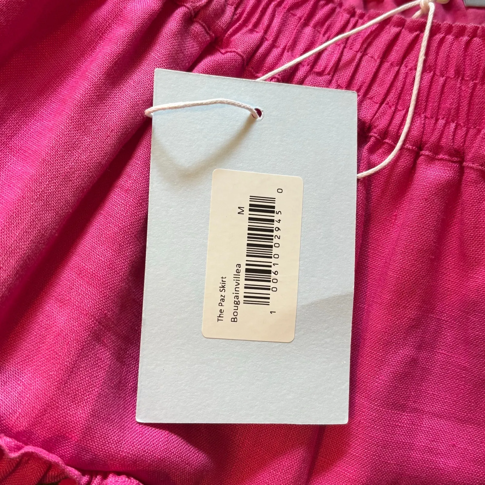 Hill House NWT the Paz Skirt in Bougainvillea Pink - size Medium - Image 4