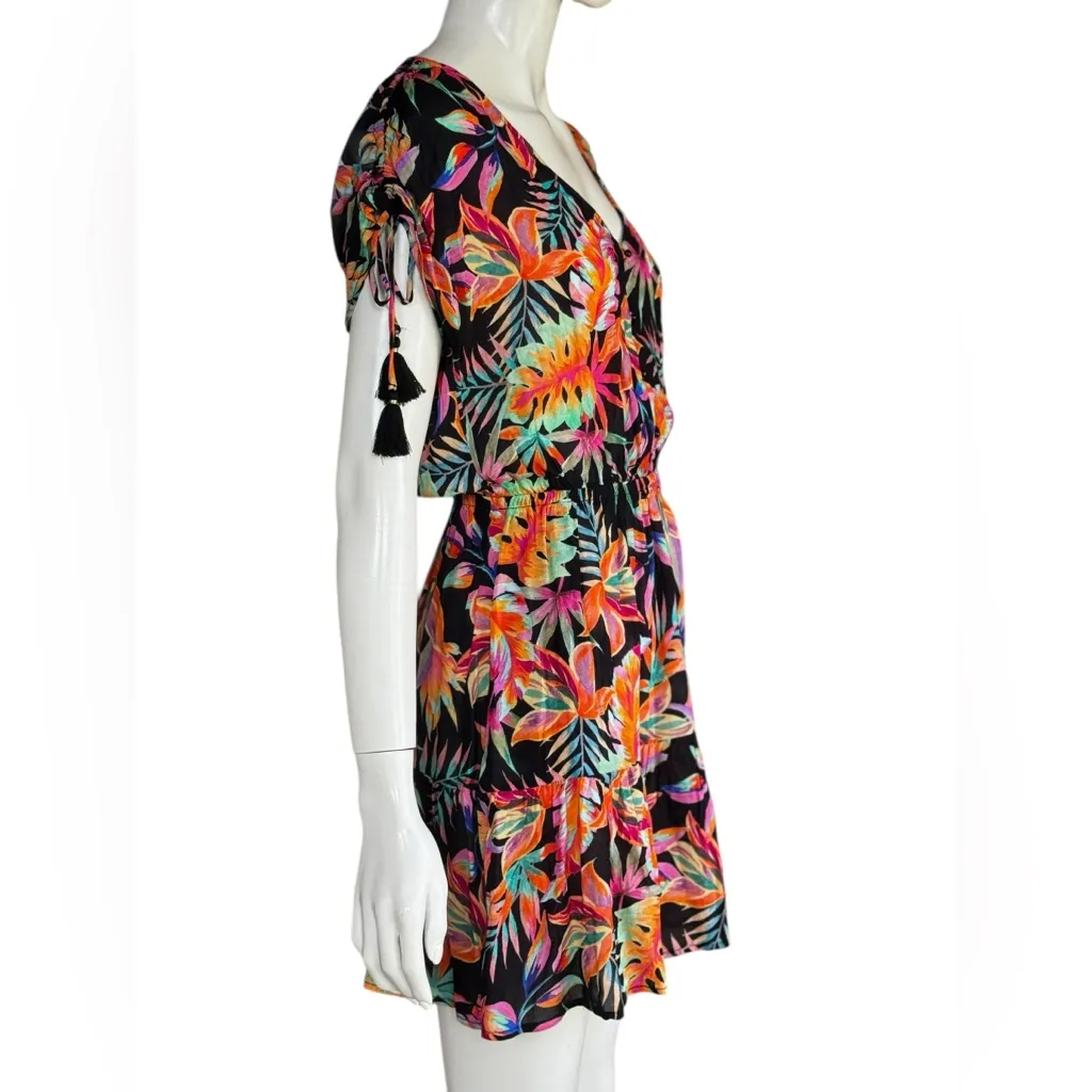 La Blanca Multicolor Tropical Swim Cover-Up - Image 4
