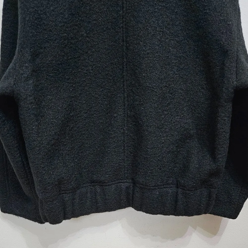 Mango Oversize Bomber Jacket Sugar Women Size XS 57065988 Black - Image 8