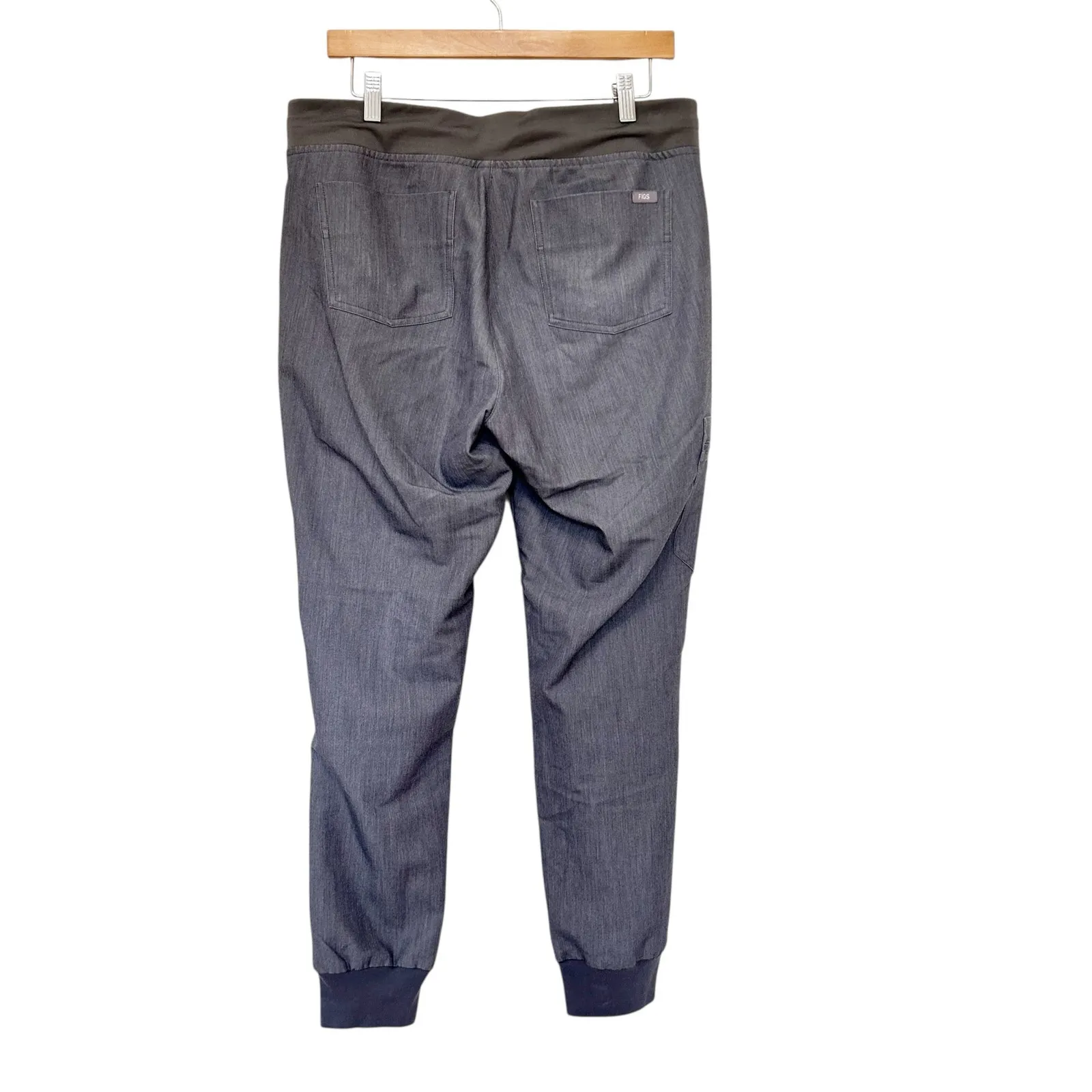 Figs Gray Zamora Jogger Scrub Pants Sz M - Image 6