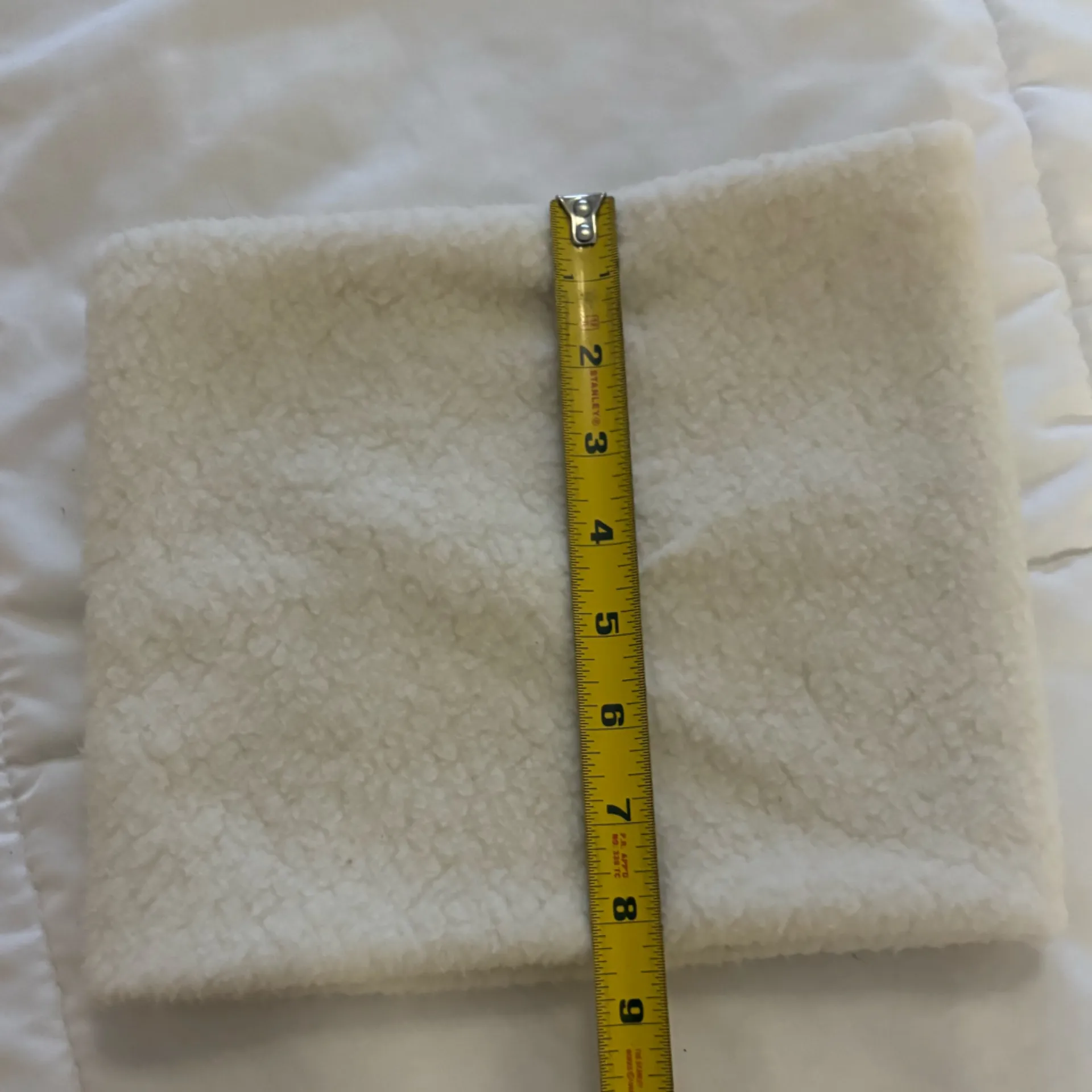 Turtle Fur Cream Fleece Neck Warmer - Image 2