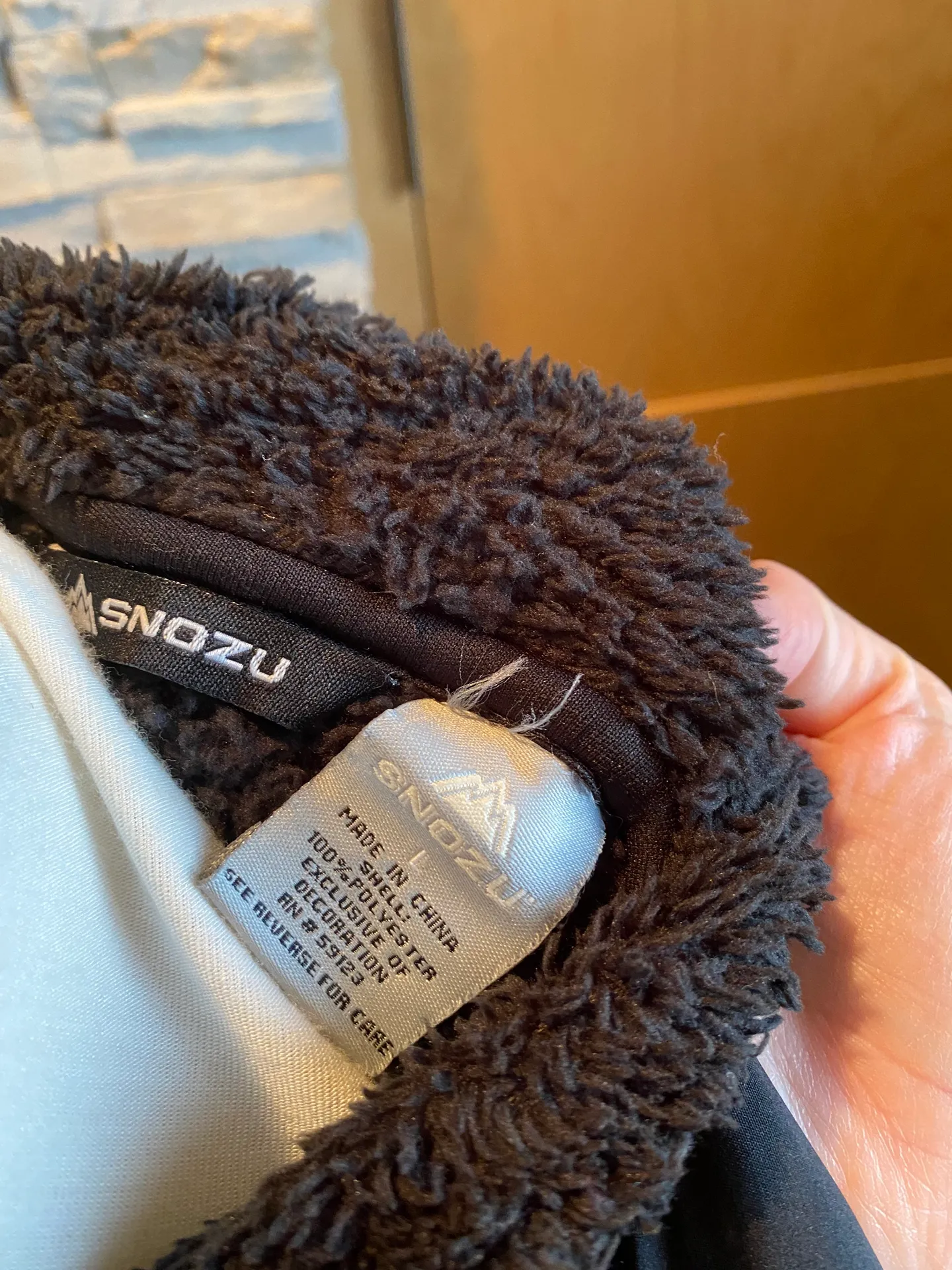 Snozu Sherpa Zip Up Jacket - Image 5