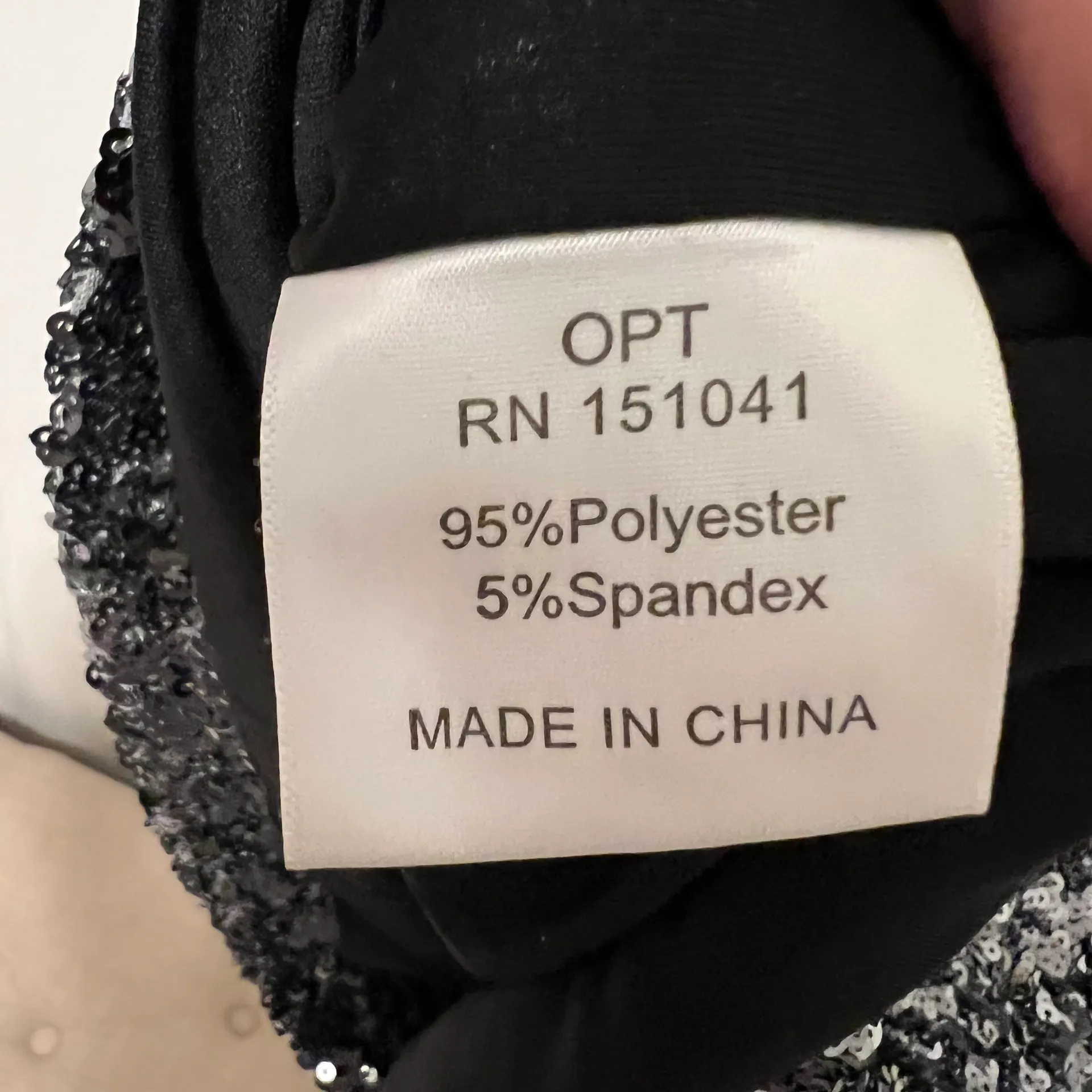 Anthropologie O.P.T. Silver Grey Sequin Deep V Neck Mini Party Clubbing Dress Size Small NWT - Image 9