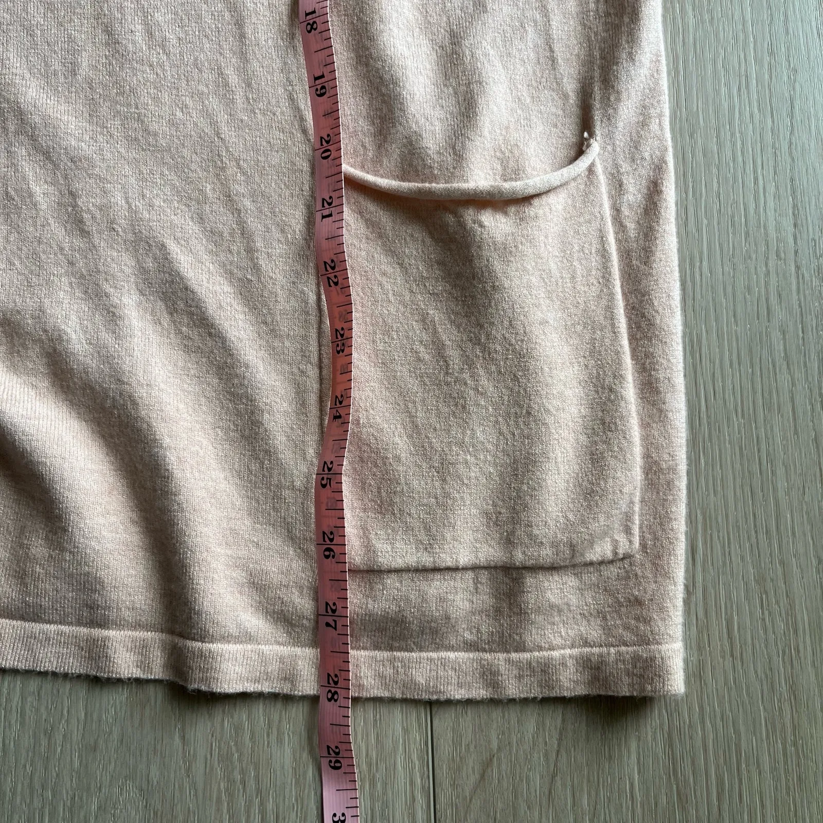 Greek Women’s Light pink Oversized Sweater Size XL - Image 7