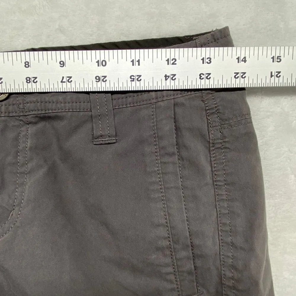 Kuhl Legendary Pants 0 Short Gray Outdoor Hiking Technical Adventure Travel flaw - Image 2