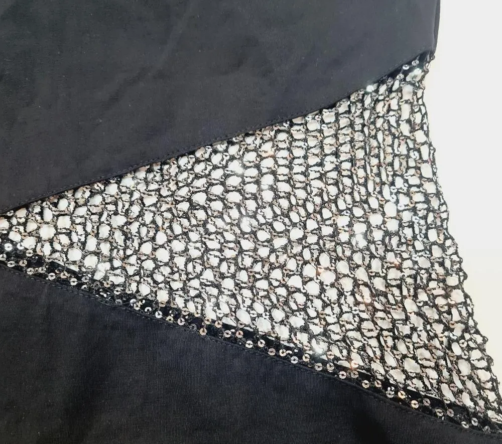 Superdown Cia Mini Dress in Black Medium - Image 4