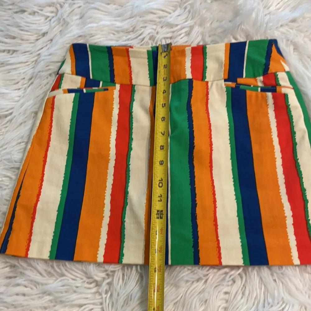 Attyre Orange and Green Mini Pencil Skorts Wear size 2P BNWOT - Image 5