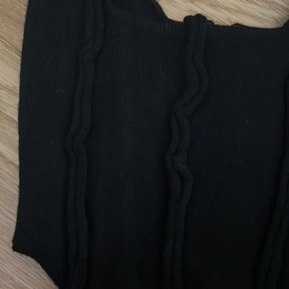 NWOT Guizio open seam black knit corset - Image 5