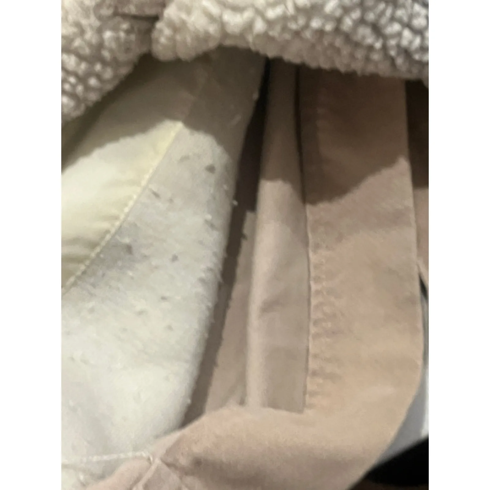 American Eagle Outfitters Women’s Barn Coat M Long Length Sherpa‎ Lined Corduroy - Image 13