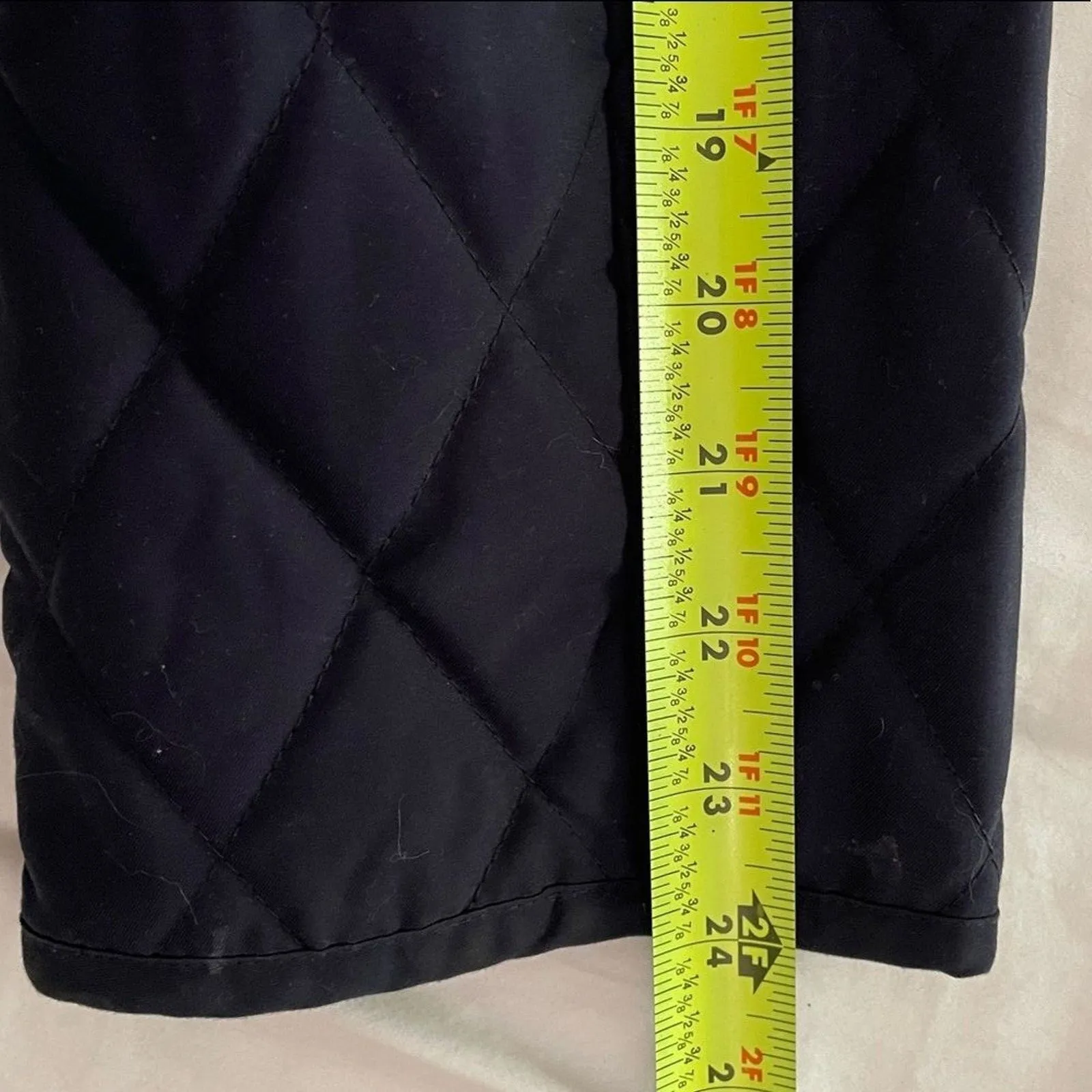 Brooks Brothers Blue Quilted Utility Jacket Barn Jacket Womens Size 12 - Image 9