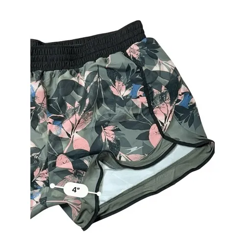 Crane 700817 Green Floral Performance Running Shorts w/Liner XLARGE‎ Sportswear Size XL - Image 7