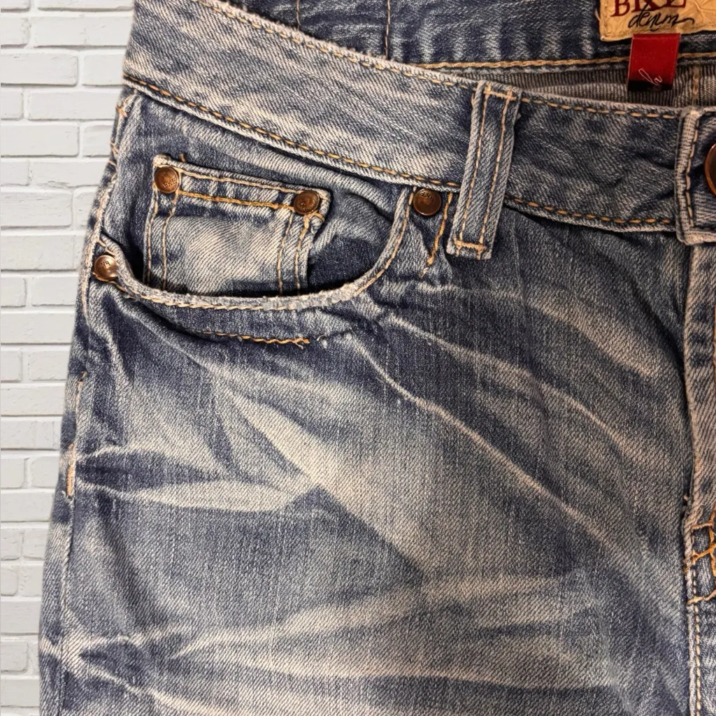 BKE Denim Kate Boot Jeans Women’s 29x33.5 Light Wash Stretch Bootcut Embroidered - Image 8