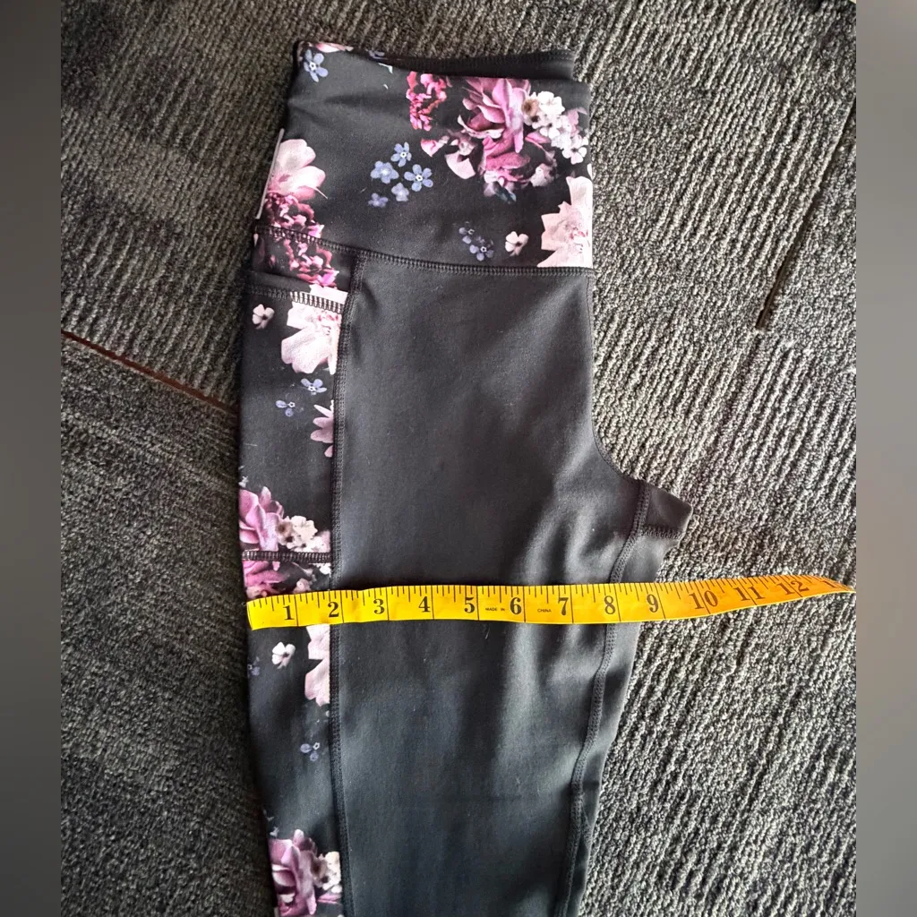 SKECHERS GOFLEX Activewear Set SIZE M Lila Knot Tee+Floral women’s Leggings NWT - Image 15