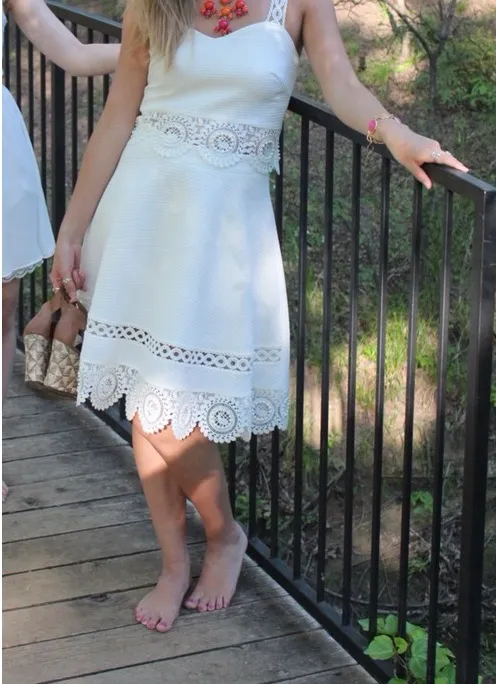 2 Piece White Dress  - Image 5