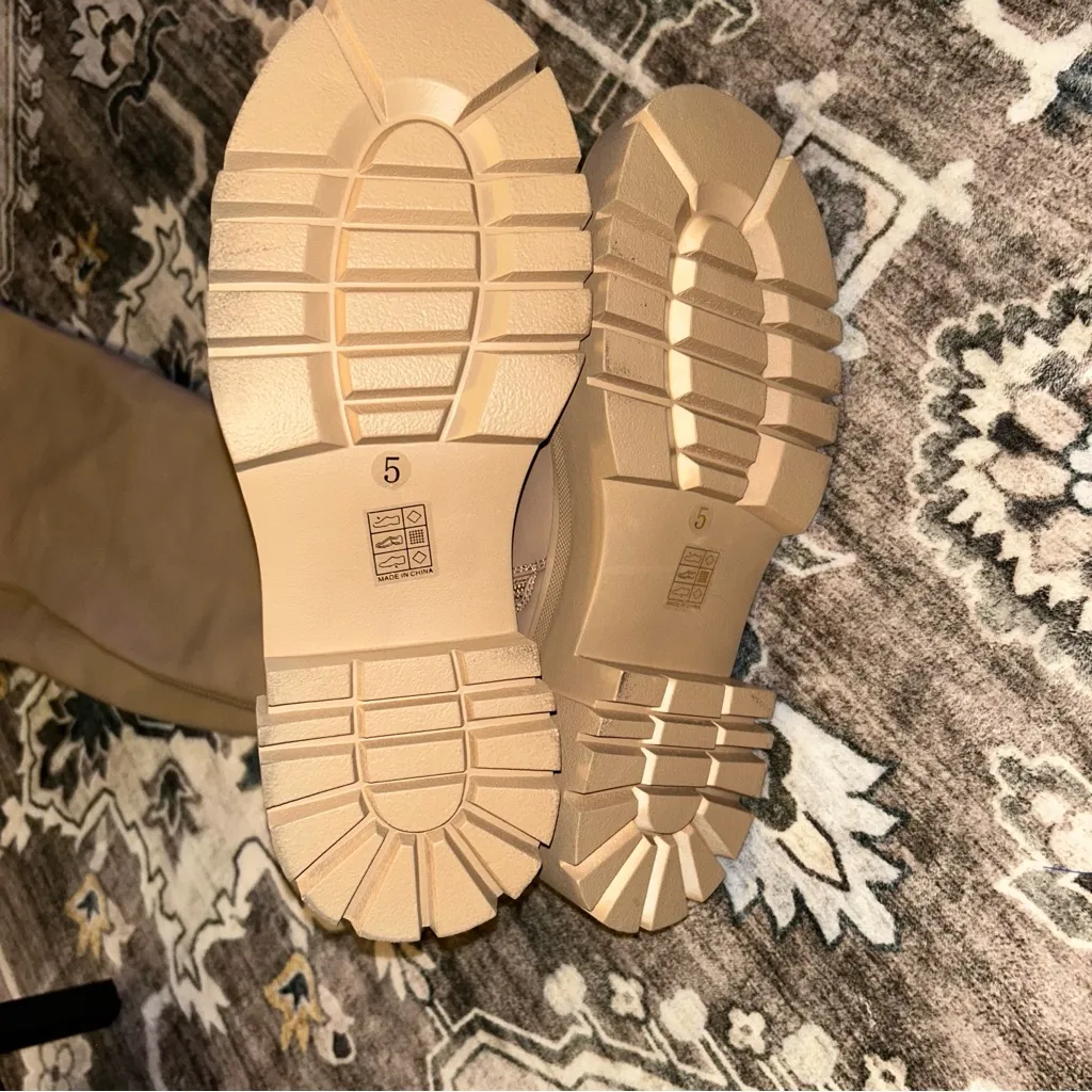 Elegant Tan Over-the-Knee Women's Boots - Image 4