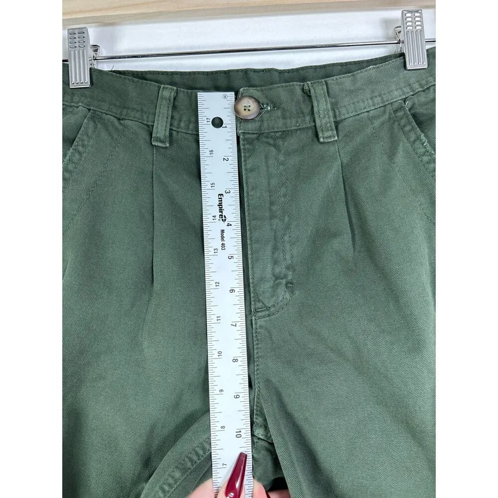 Free People Cya Later Skate Trouser Pants Forest Green Size 0 - Image 6