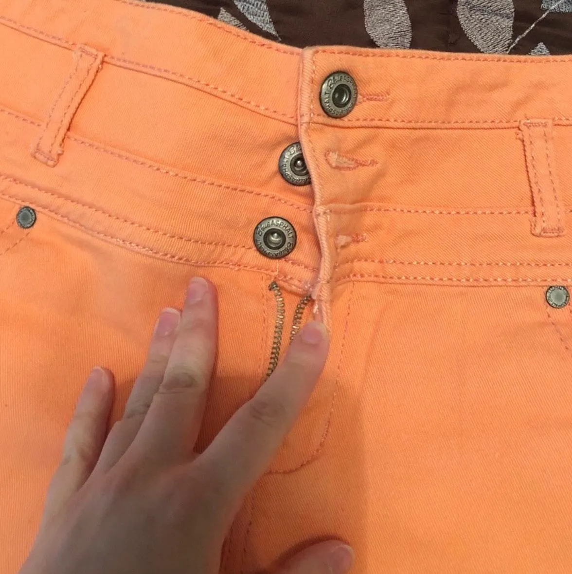 BlueAsphalt Burnt Orange Shorts - Image 5