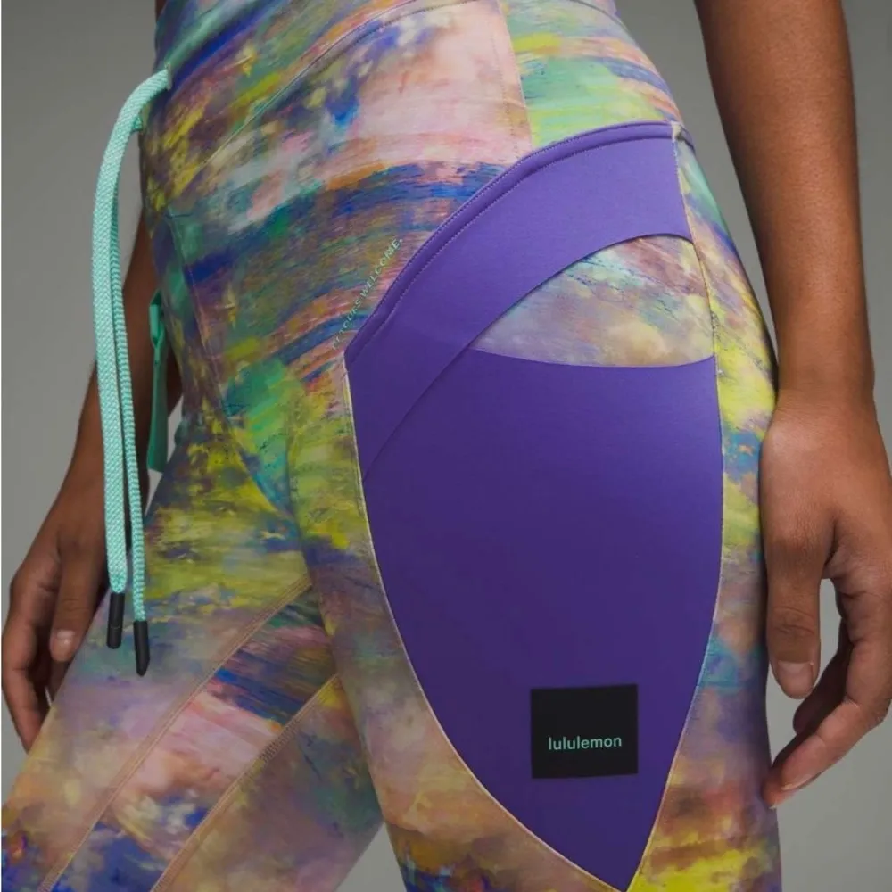 lululemon athletica Cargo SHR Hiking Tight 25” -Altered Nature Multi -Size 6 - Image 3