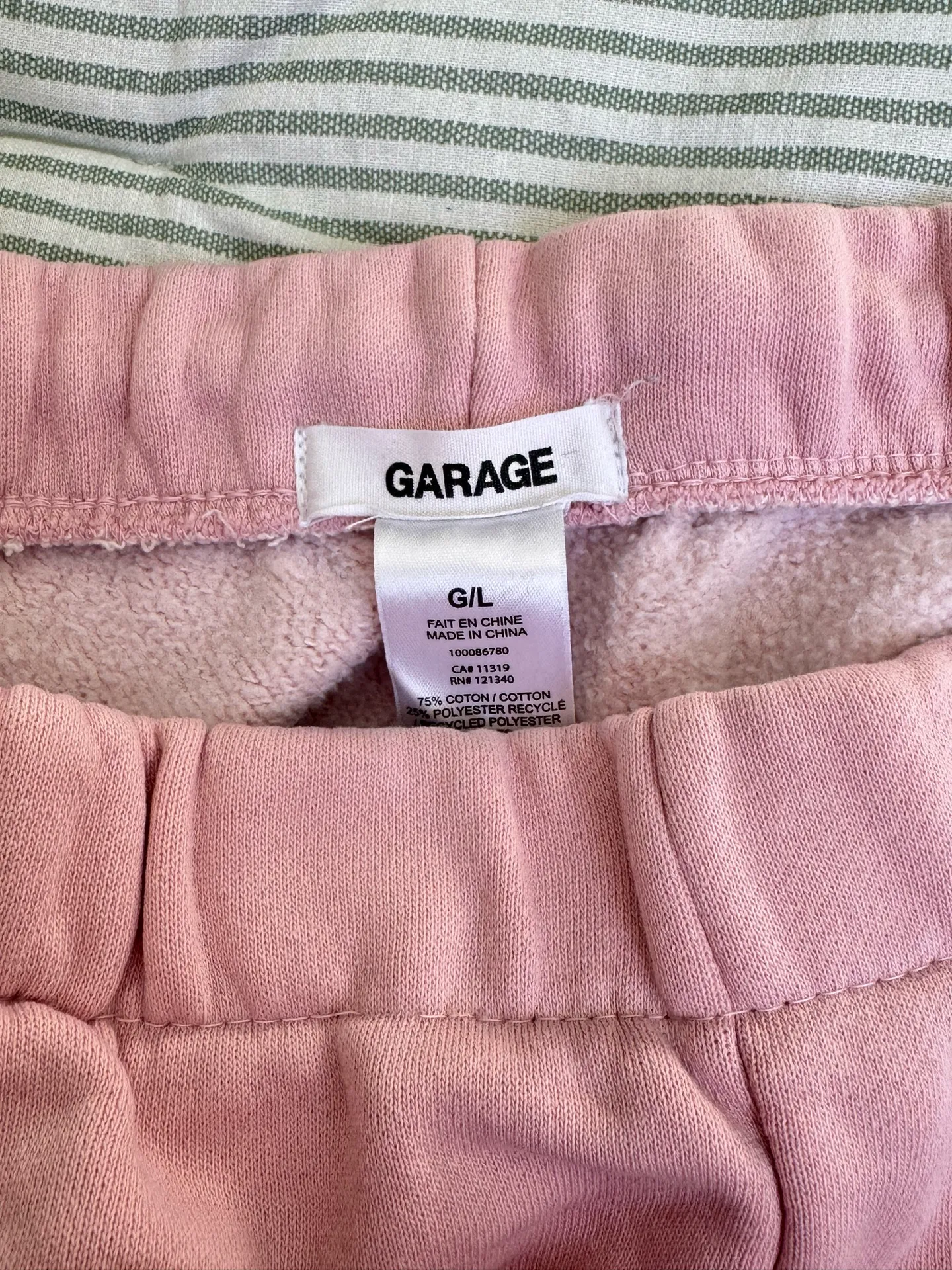 Light Pink Garage Sweatpants - Image 3