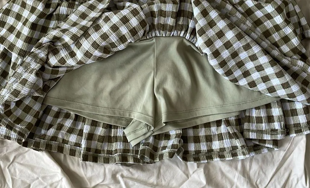 Gingham Skort - Image 2