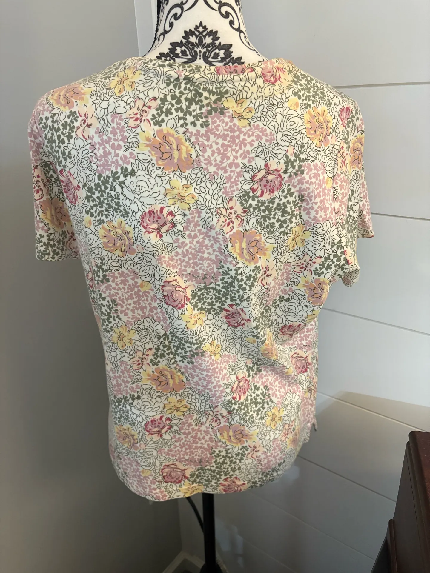 Studio Works, petite large, short sleeve top - Image 3