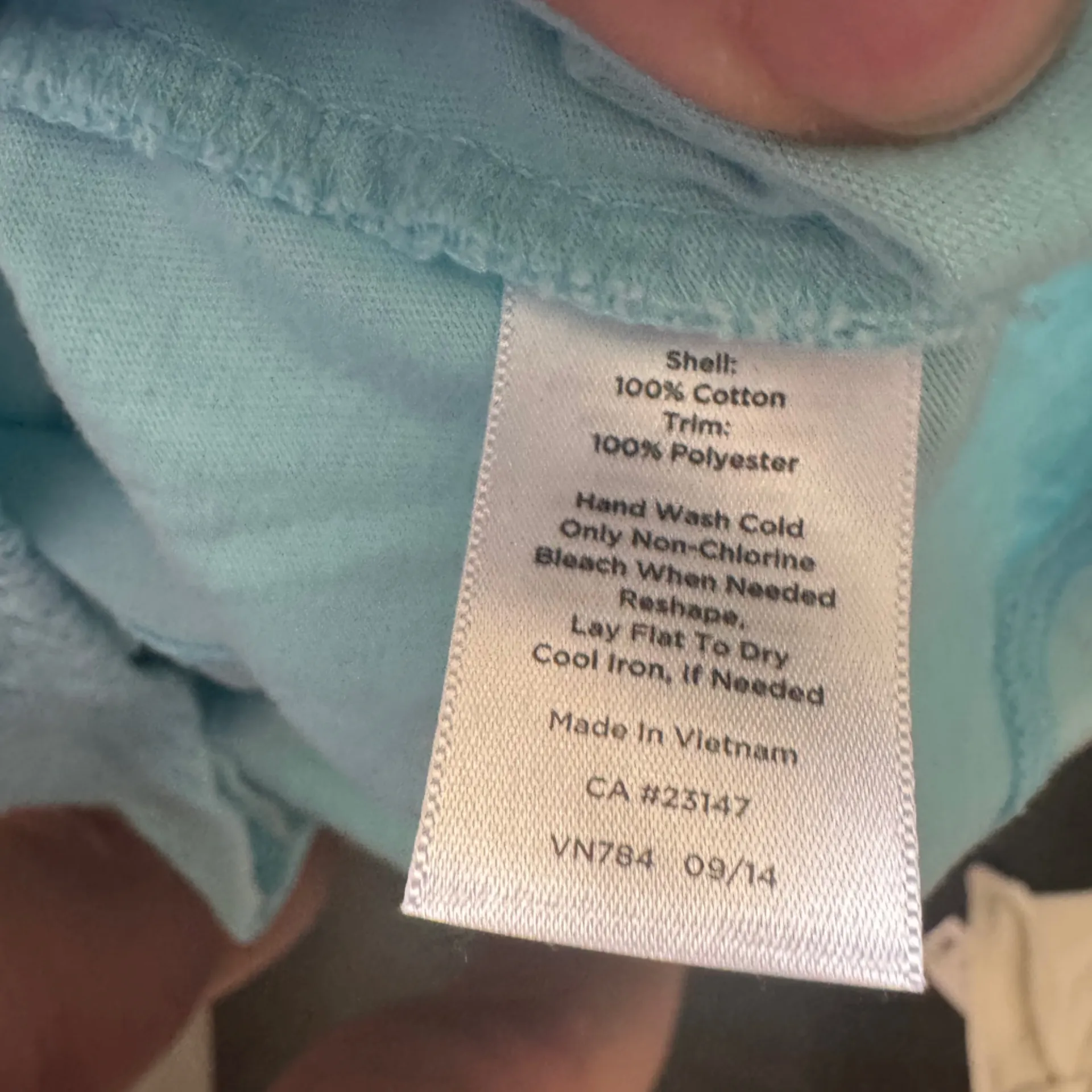 Talbots  Aqua Blue Cardigan and Shell Set - Image 9