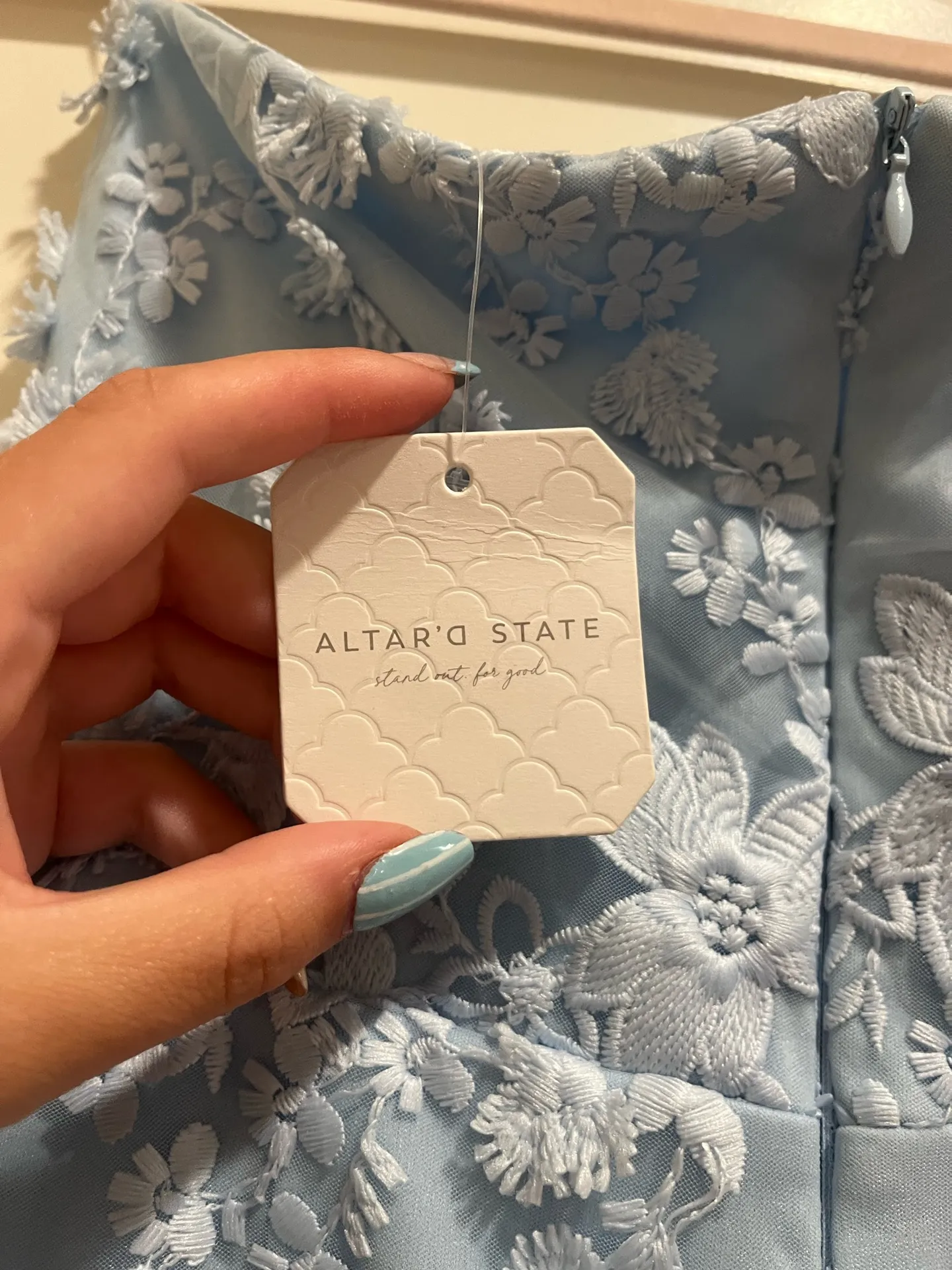 Altar'd State Dress Mini Floral - Image 3