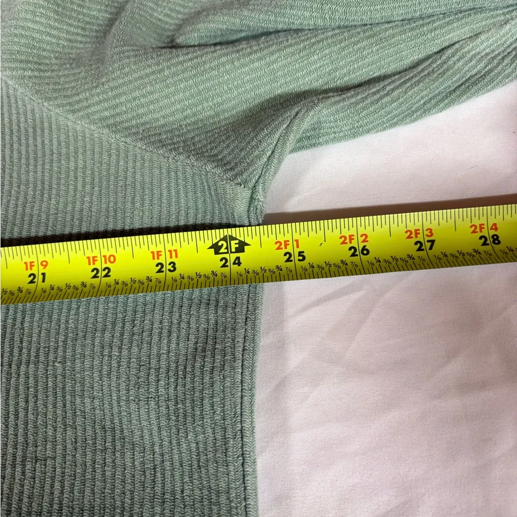 Altar'd State Green and White Crew Neck Sweater/sweatshirt size S - Image 9