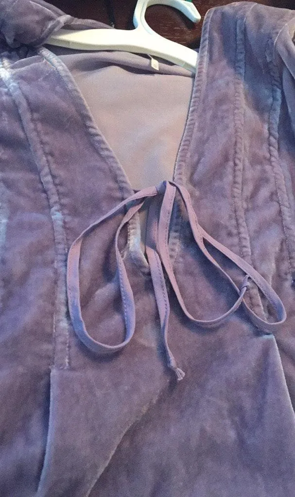 Adelle Velvet Dress - Image 7