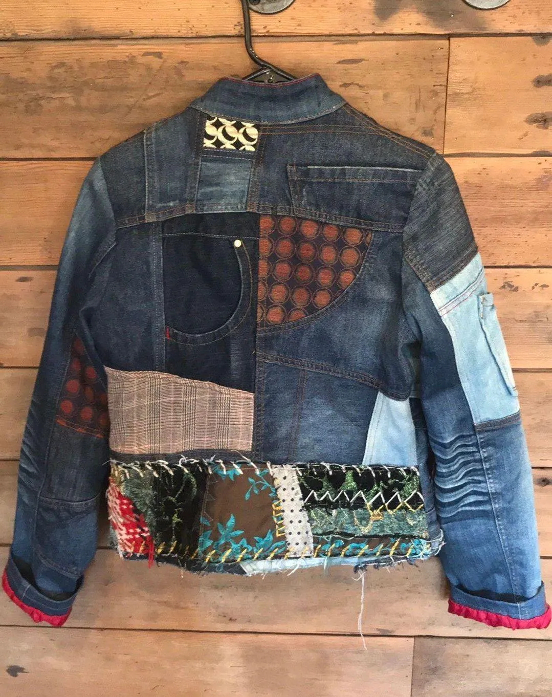Desigual DENIM PATCHWORK JACKET - Image 2