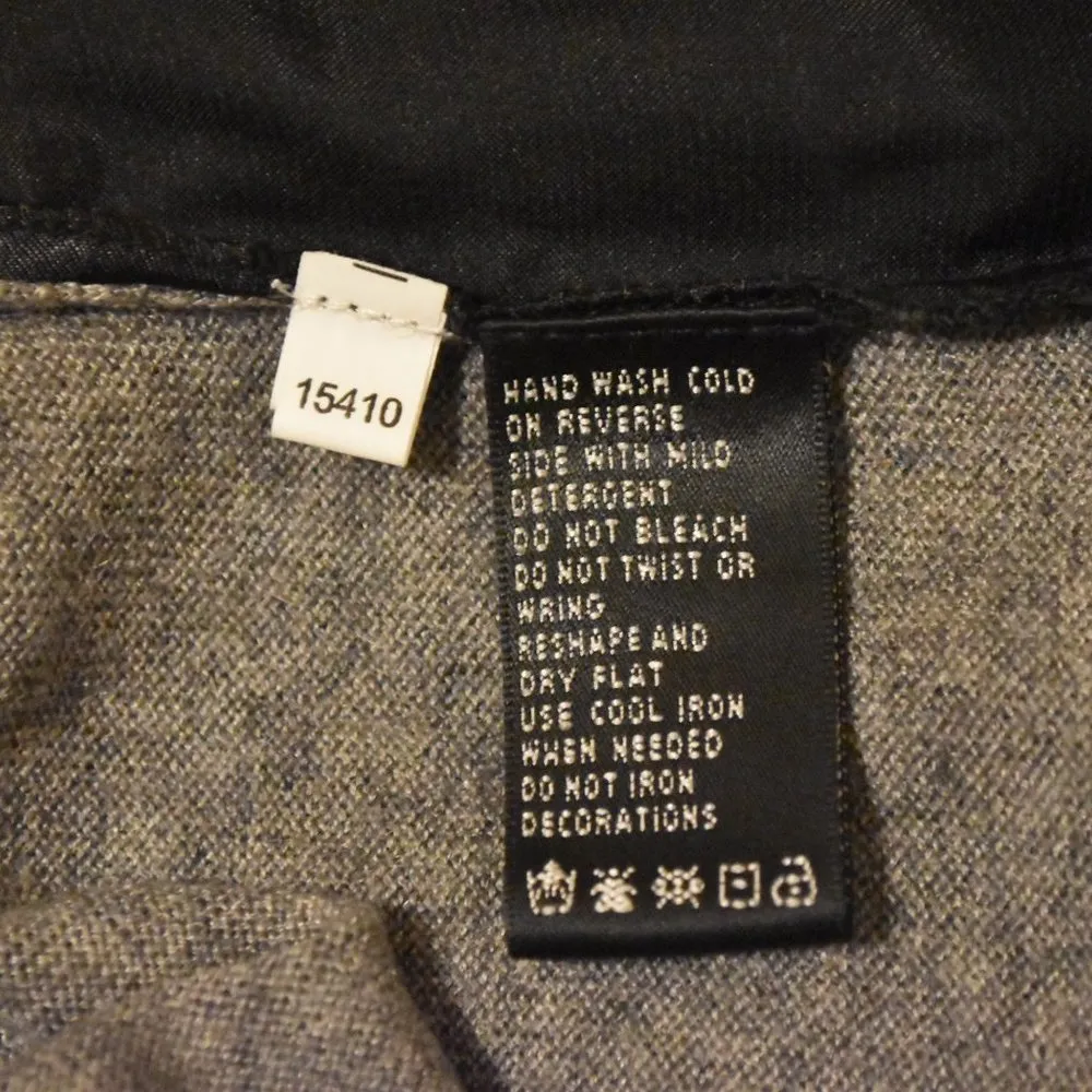 AUGUST SILK EMBELLISHED OPEN FRONT LONG SLEEVE CARDIGAN, SIZE LARGE, EUC… - Image 10