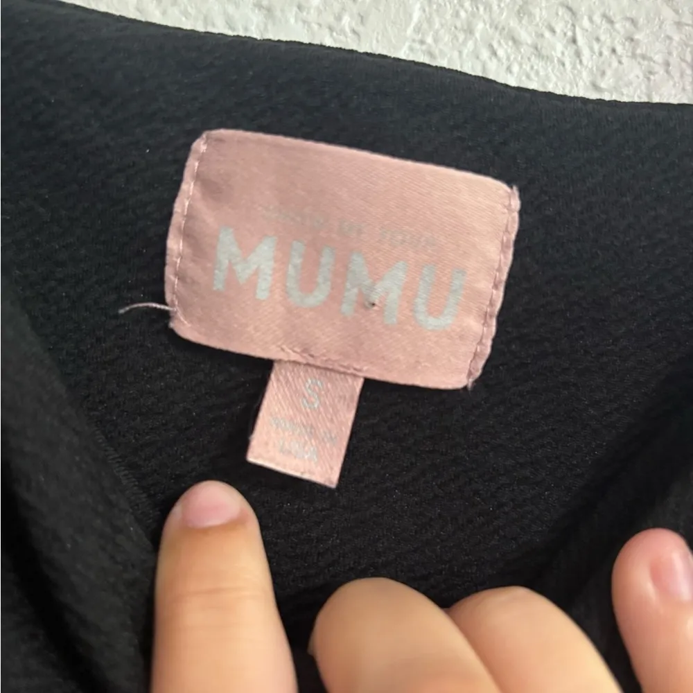 Show Me Your MuMu Dory Bodysuit in Black Stretch Size S Retail $88 - Image 8