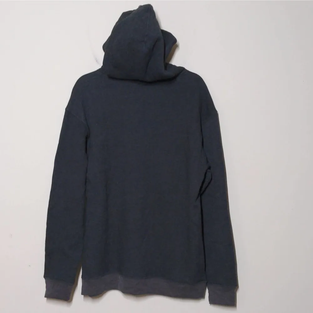 Wildfox Charcoal Gray Colin Sweatshirt Hoodie Hooded Sample S New / FLAW - Image 3