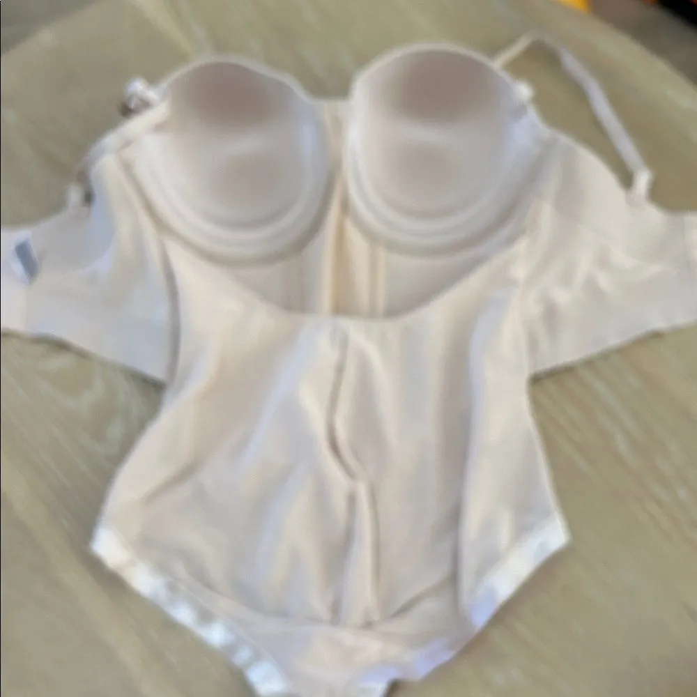 Maidenform Tummy Control Shapewear Bodysuit Built-In Underwire Bra, 36DD, NWT - Image 9