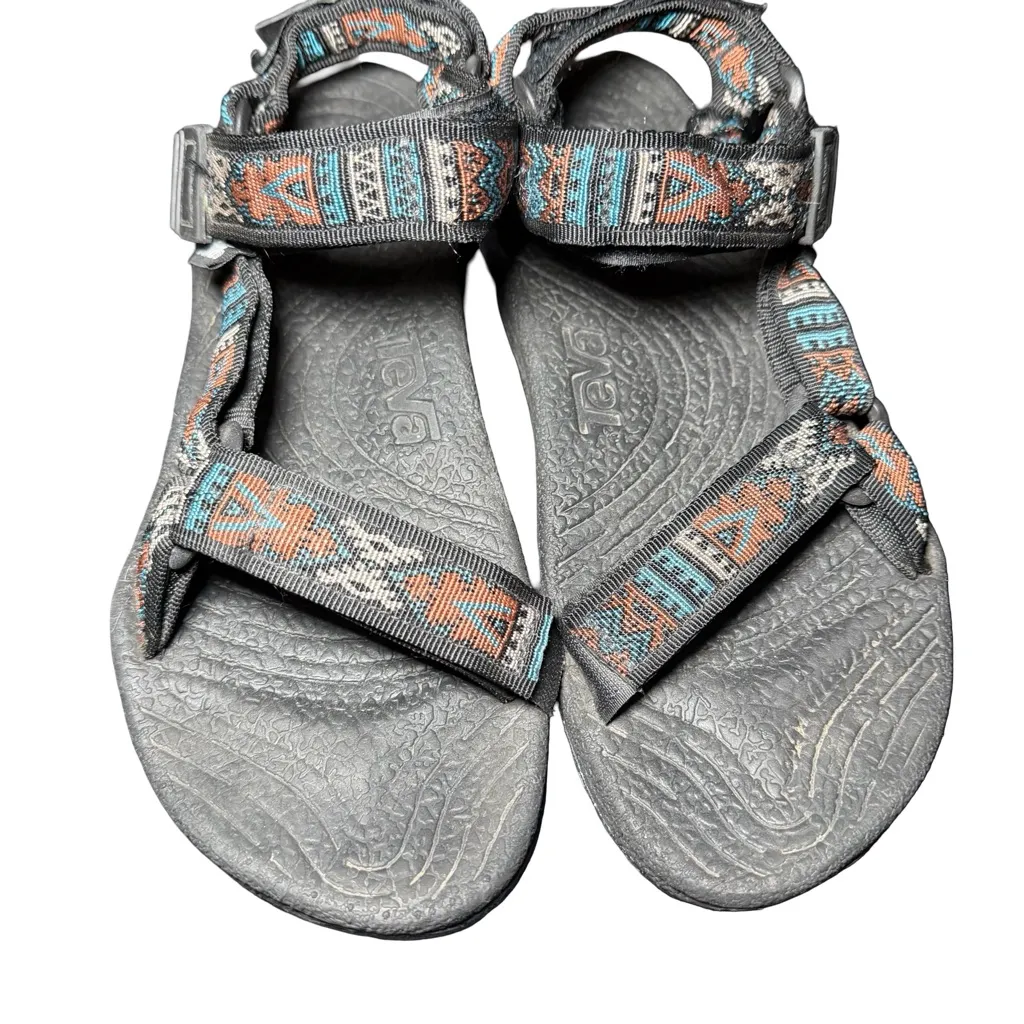 Teva TERRADACTYL Mens 8 Womens 10 Sport Hiking Sandals Aztec Print Water Shoe - Image 2