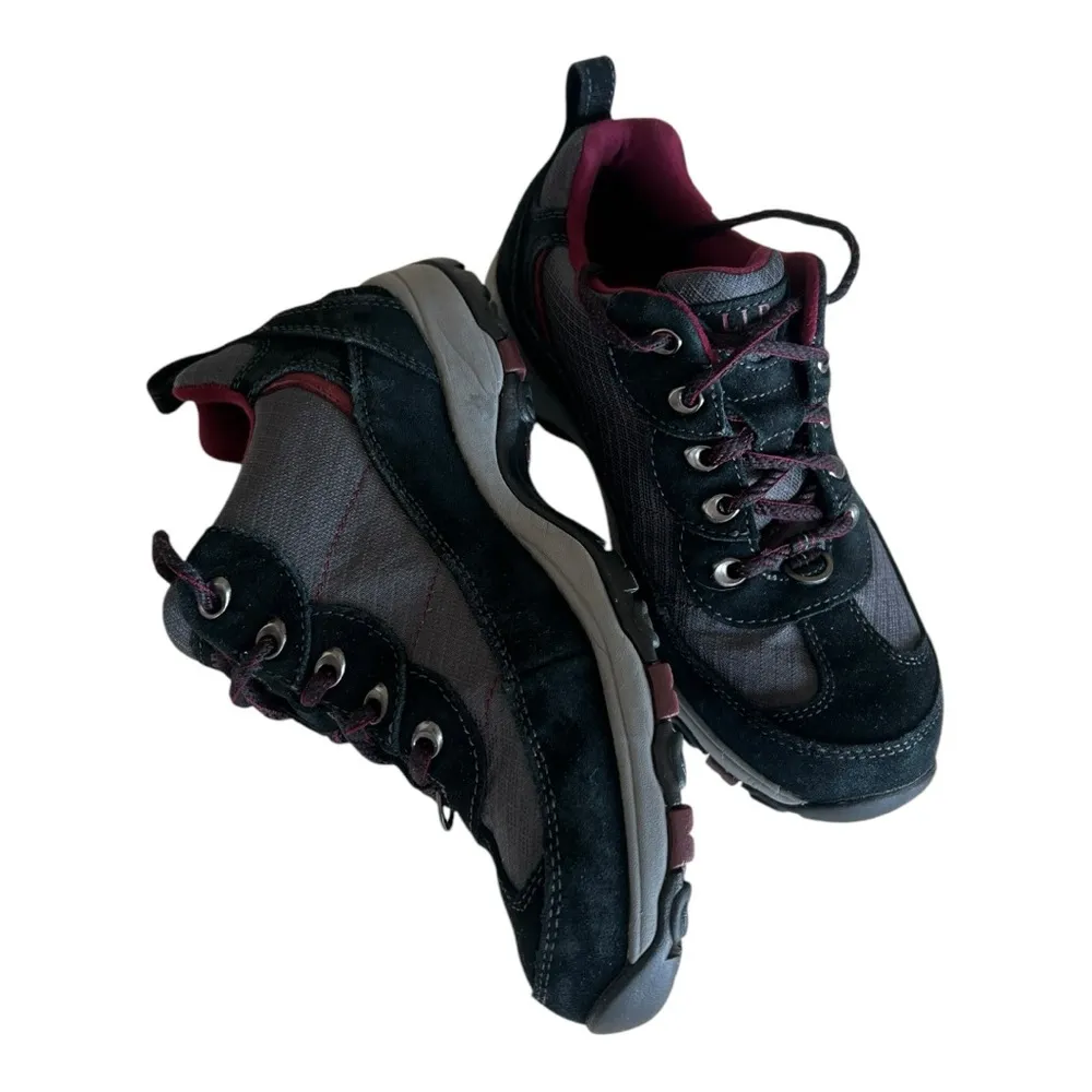 L.L. Bean Black and Gray Tek 2.5 Hiking Shoes with Rugged Sole Size 7.5 M - Image 4