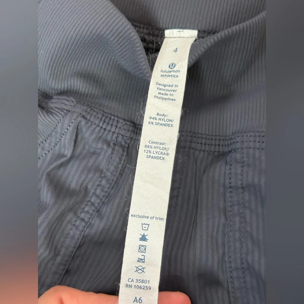 LULULEMON Quick Step Pant in Coal Gray Size 4 - Image 16