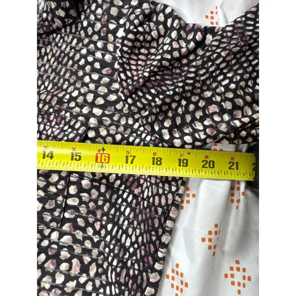 Women's Rebecca Malone Abstract Print Blouse – Size Small - Image 6
