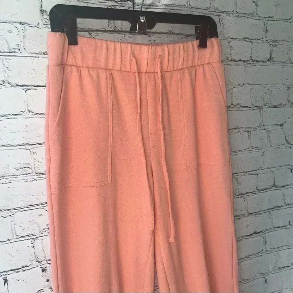 Who What Wear  Peach Colored‎ Jogger Sweatpants Size Small - Image 3