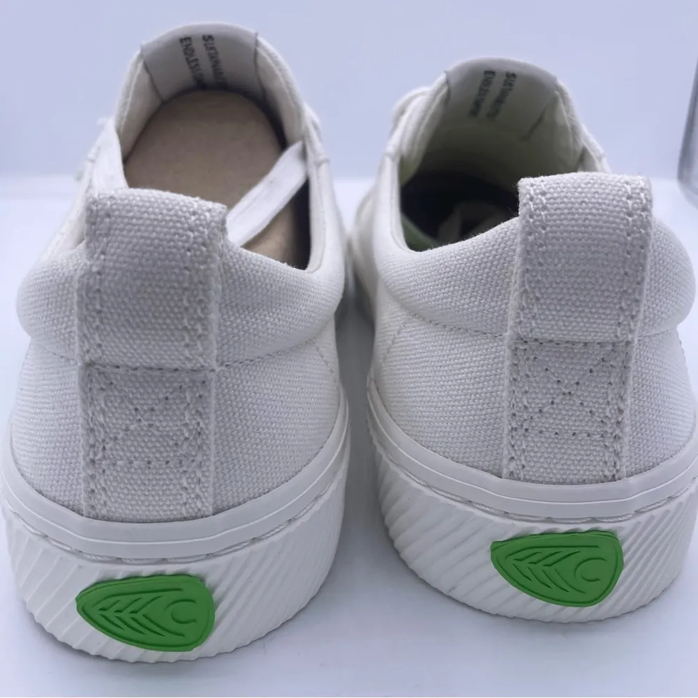 unisex oca low off white canvas sneakers Size 6.5Women 5Mens - Image 10