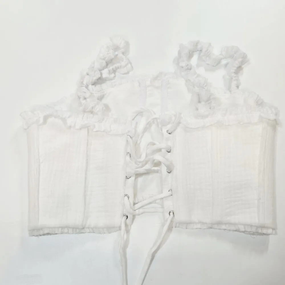 Camila Coelho Ulli Top in White Large - Image 9