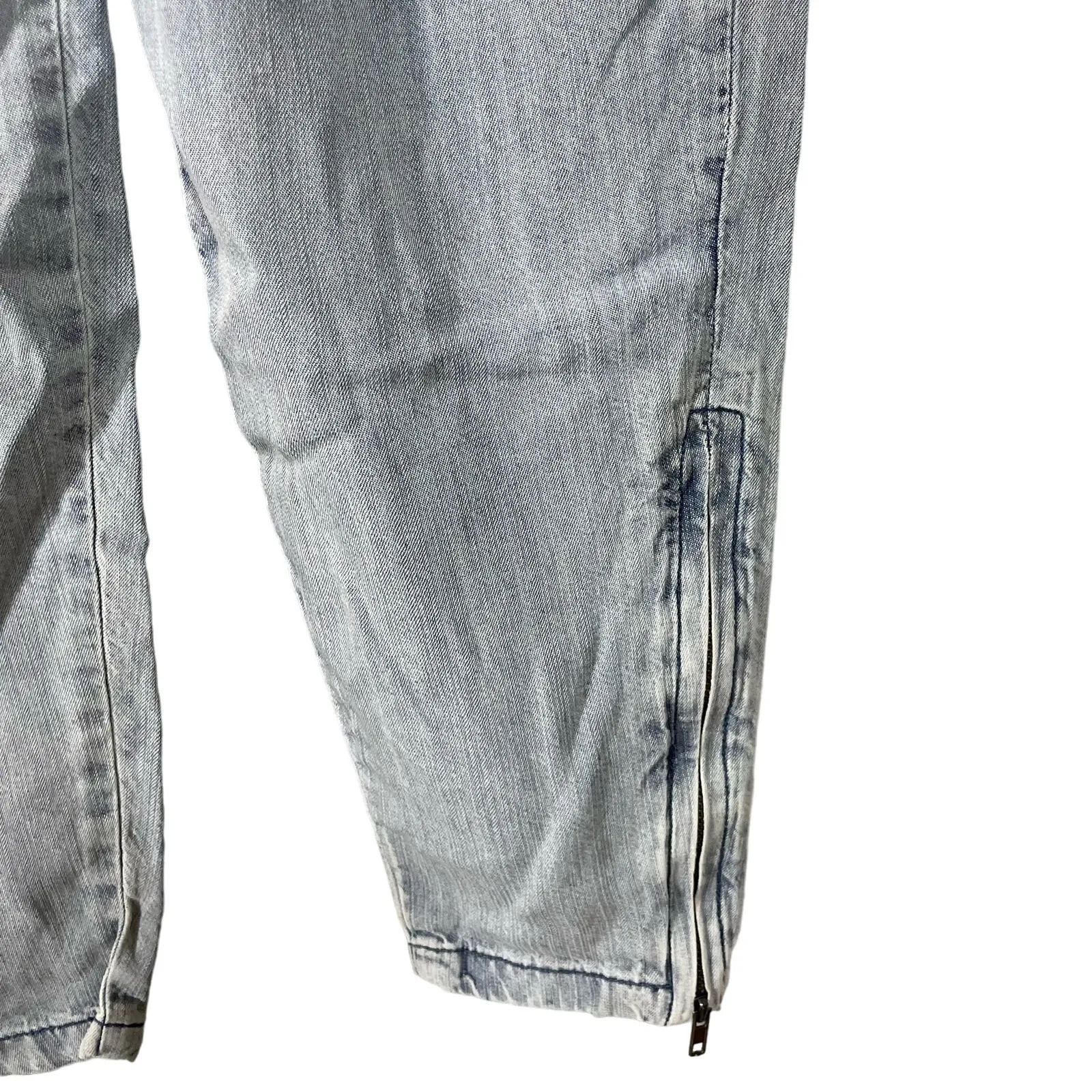 Vintage Havana Women's Paper Bag Waist Lightweight Jeans - Size Small - Retro - Image 4